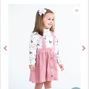 Pima Cotton Polar Pups Turtleneck- 3T